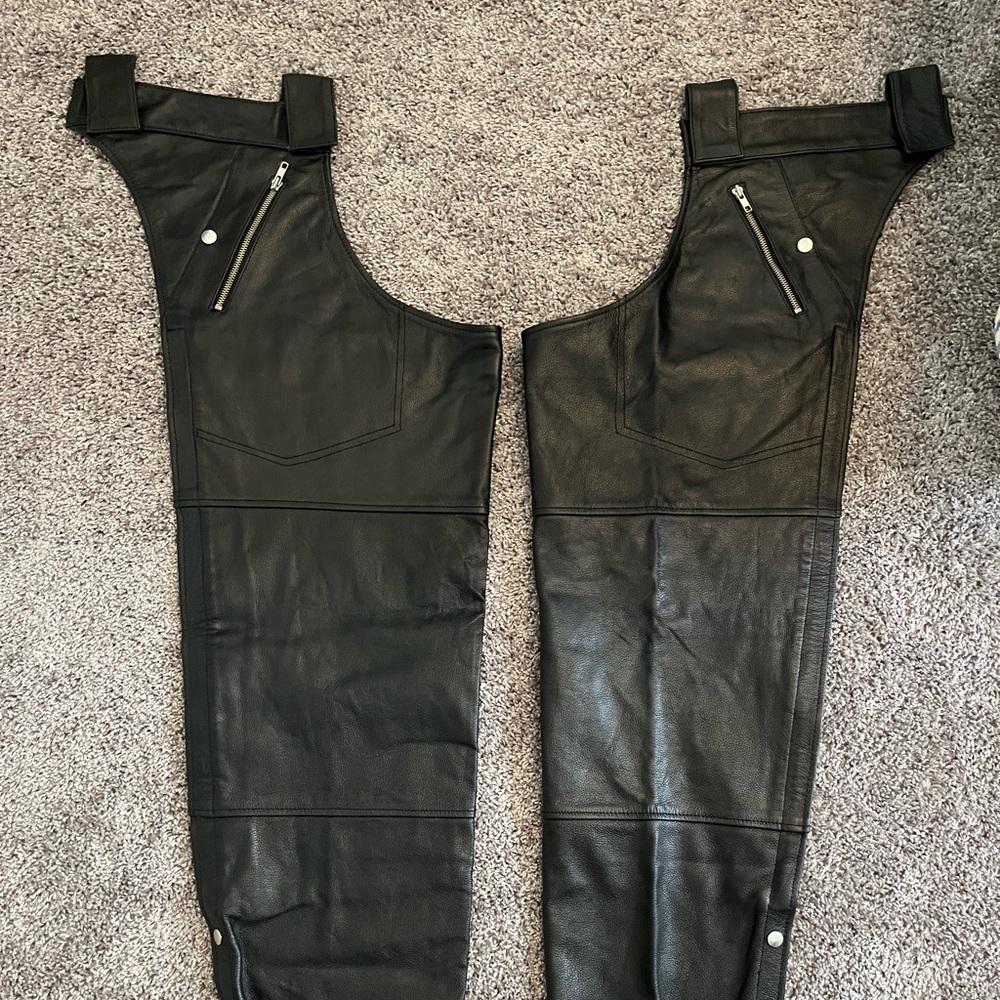 FMC Mens Leather Chaps